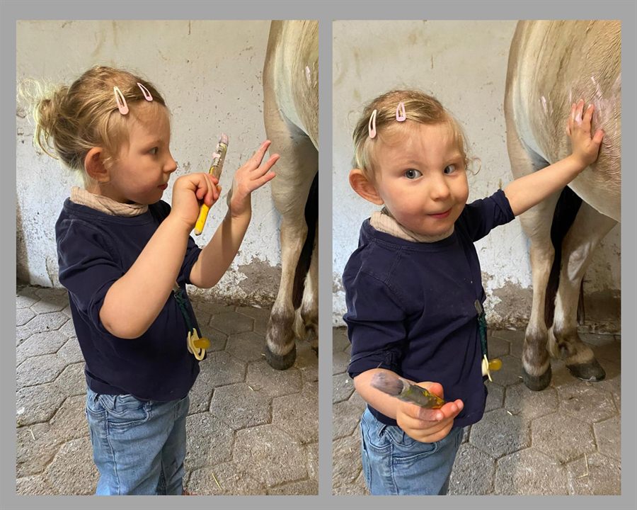 Mädchen mit Pferd in der Reittherapie